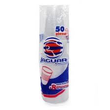 VASO PLASTIO JAGUAR 12 OZ P/50 PZAS