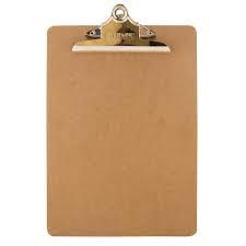 TABLA CON CLIP T/C DE MADERA BAZIC