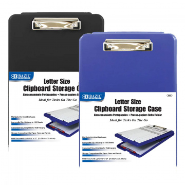 TABLA CON CLIP T/C PLASTICO TIPO CAJA BAZIC