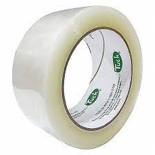 CINTA DE EMPAQUE TRANSPARENTE TUK 48MM X 100 M