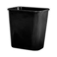 CESTO PAPELERO NEGRO 30 LITROS