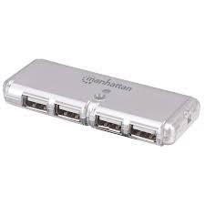 HUB 4 PUERTOS USB MANHATTAN
