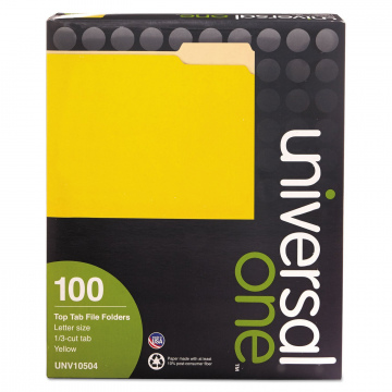 FOLDER UNIVERSAL AMARILLO T/C C/100