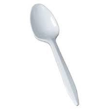 CUCHARAS CAFETERA DE PLASTICO C/100