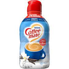 LIQUIDO CREMA PARA CAFE COFFE MATE FRENCH VAINILLA 64 FL