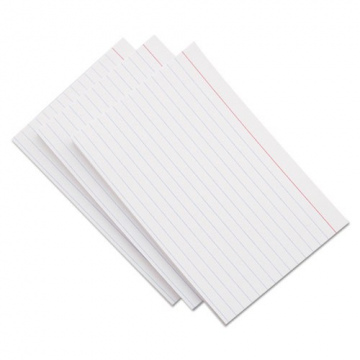 TARJETA INDICE 5X8 RAYA C/100 UNIVERSAL
