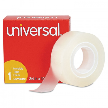 CINTA ADHESIVA 3/4 X 83.33 FT UNIVERSAL OPACO