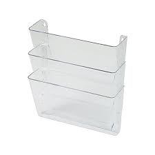 BANDEJA PARA PARED DE PLASTICO 3/SECCIONES