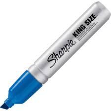MARCADOR SHARPIE KING SIZE AZUL